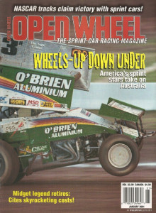 OPEN WHEEL 2001 JAN - MINI SPRINTS, WILLARD BATTERY SPECIAL, LEE KUNZMAN